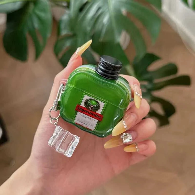 Soft Protective Case for AirPods Pro/1/2/3, 3D Green Liquor Bottle Design, Anti-Scratch Anti-Slip Cute Earphone Cover The jack market .AU The jack market .AU Accessories Electronics $ 57 14:1063#A;5:872#Airpods 1 2