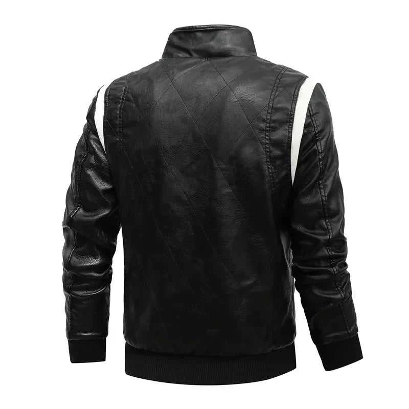 Spring Men's Leather Jacket High Quality Stand Collar Fashion Youth Embroidery Hooded PU Leather Coats EUR Size 3XL Men Clothing The jack market .AU The jack market .AU Men Fashion $ 78 14:771#White hooded;5:4183#EUR 3XL--CHN 4XL