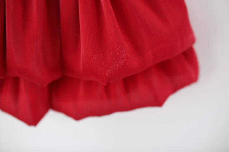 0-3 Y Fashion Summer Baby Girls Sleeveless Dress Children Birthday Party Evening Dresses Kid Wedding Fairy Costume Toddlers Wear