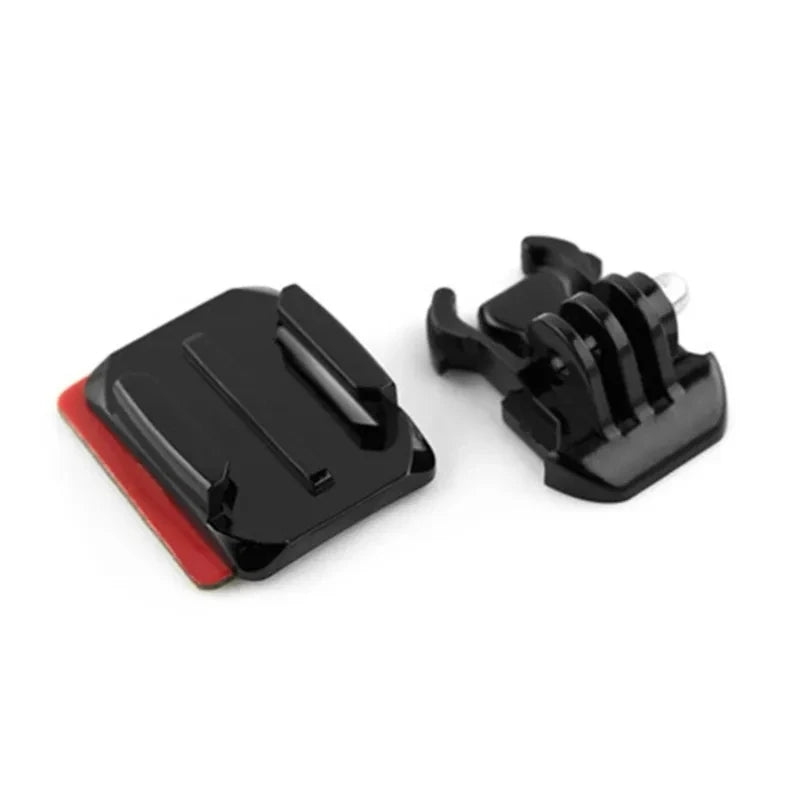 For DJI Action 4 Insta360 Ace Adhesive sticker Mounts Helmet Flat Curved-Helmet Attachment Adhesive Buckle Mount for Gopro 12 11