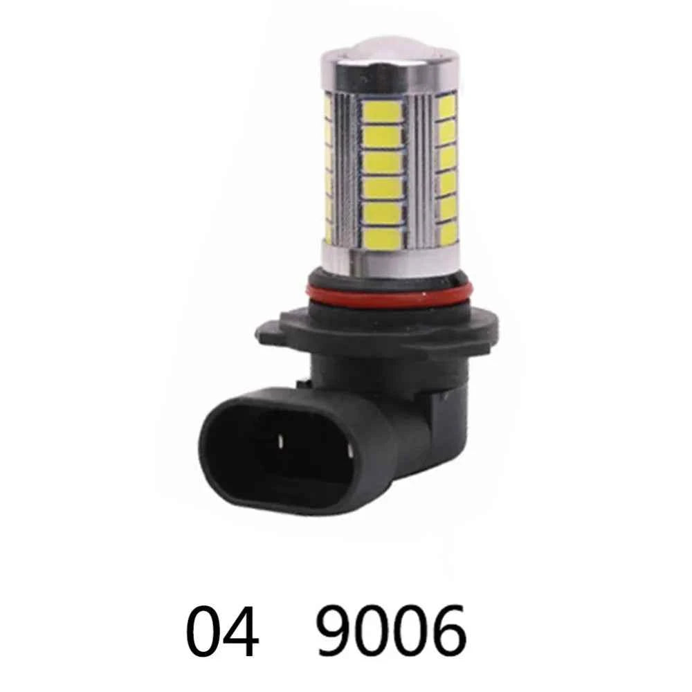 H4/H7/9005/9006 33SMD 800LM COB LED Low Consumption High Power Car Canbus Headlight Bulb Running Light White Motorcycle Fog Lamp