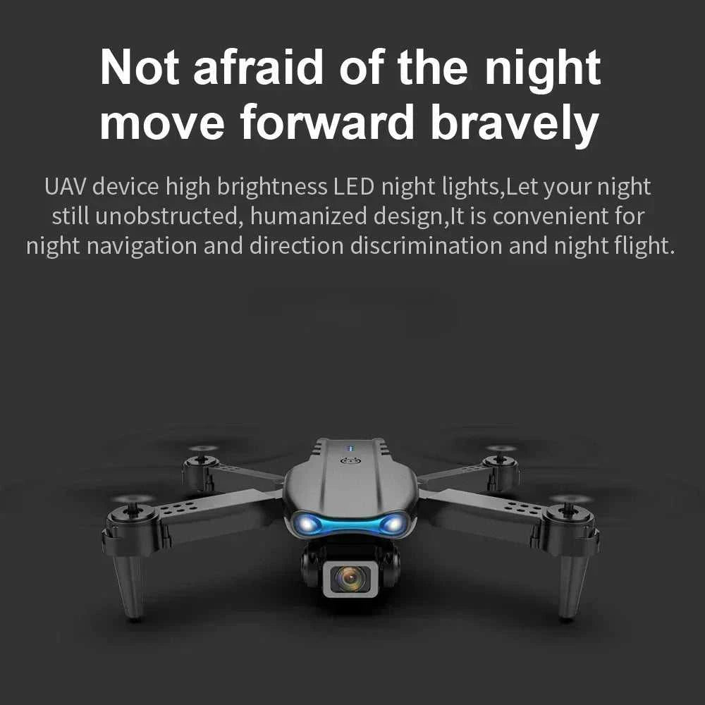 New E99Pro RC Drone 4K Professinal With Wide Angle Dual HD Camera Foldable RC Helicopter 5G WIFI FPV Height Hold Apron Sell The jack market .AU The jack market .AU Drones $ 75 14:193#E99-Dual-4K-Bag-Box