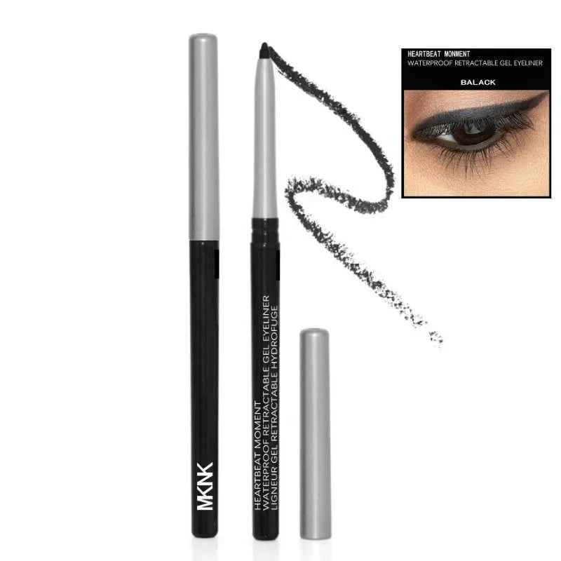 Boldly Defined 3pc Waterproof Black Eyeliner Set – Smudge-Proof, Long-Lasting Dark Brown Gel for Effortless Eye Makeup