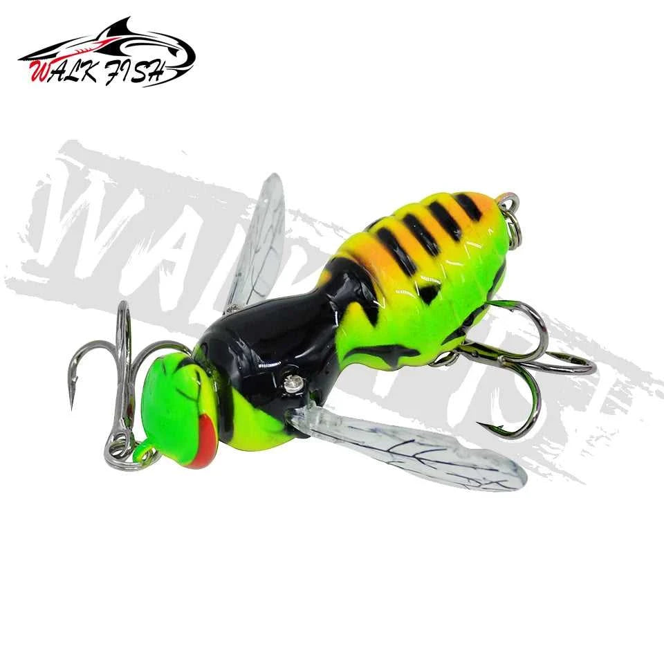 WALK FISH 4.5g 40mm Insect Lure Fishing Lures Bionic Swimbaits Wobblers Sea Bass Fishing Artificial Bait Hard Baits Bass Pike The jack market .AU The jack market .AU Fishing Gear $ 28 14:29#A1