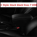 Radaniva Armrest Box for LADA Niva - Stylish Central Storage with Handrail
