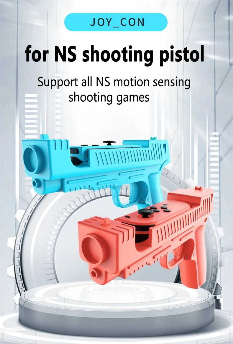 2PCS Shooting Gunstock Grip Game Gun Shape Handgrip for Switch/OLED Game Accessories Easy install Enhance interaction experience The jack market .AU The jack market .AU Accessories Electronics $ 63 14:10#Red Blue