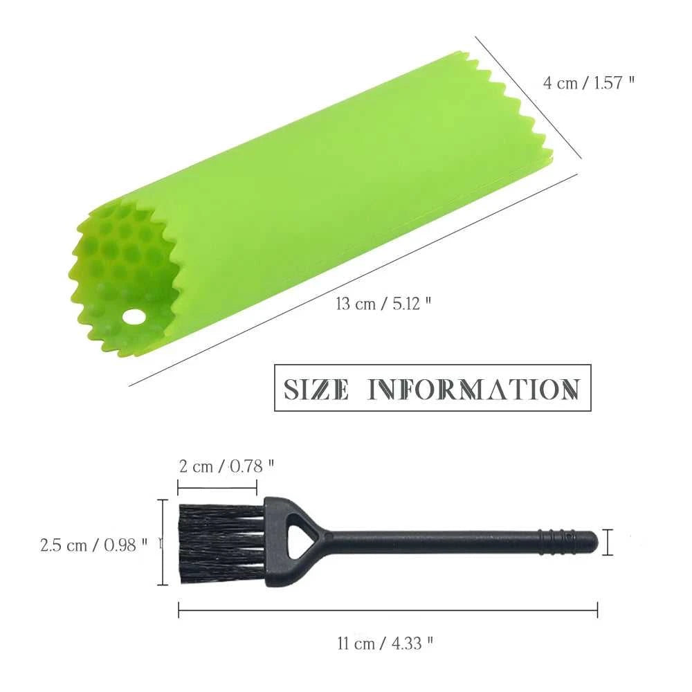 Silicone Garlic Peeler Easy Useful Kitchen Fruit Vegetable Tools Tube Garlic Stripper Non-toxic Safety Gadget The jack market .AU The jack market .AU Home $ 21 14:175