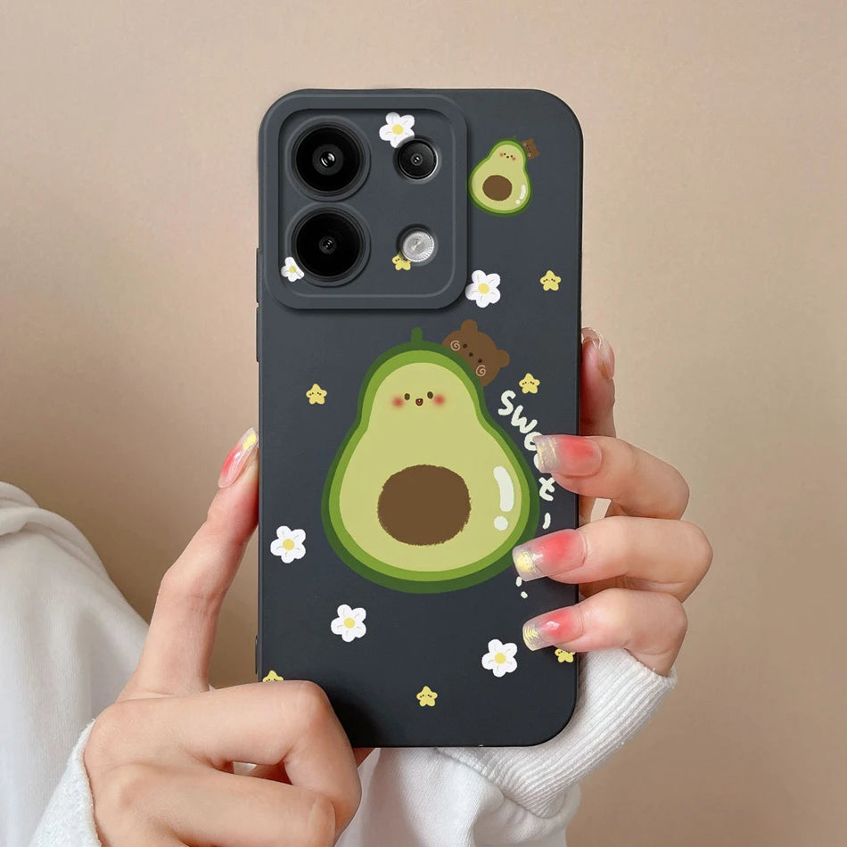 Xiaomi Poco X6 Pro Anime Silicone Case - Full Protection & Shockproof Design for Ultimate Style & Durability