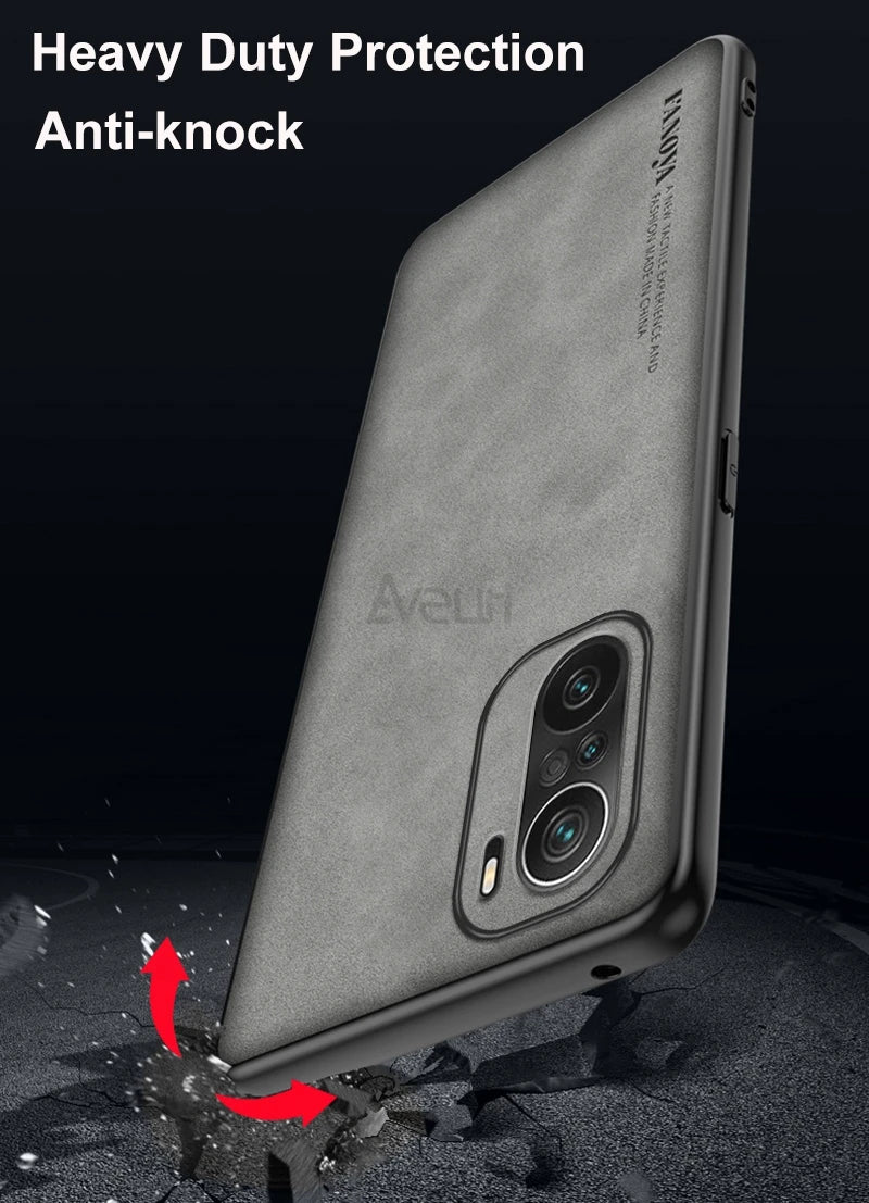 Luxury PU Leather Case for Xiaomi Mi 11i, Poco F3, X3 GT - Stylish, Durable Silicone Protection for Redmi K50, K40 Pro Plus