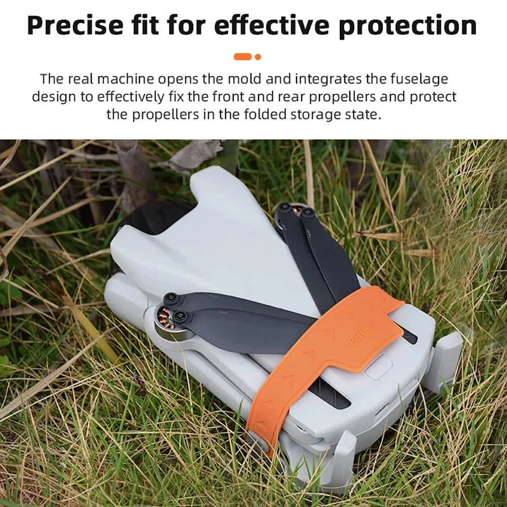 BRDRC Propeller Holder for DJI Mini 3/Mini 3 Pro Drone Wings Stabilizer Protector Blades Fixed Strap Mount Guard Accessories The jack market .AU The jack market .AU Drones $ 49 14:200006156#Type C Grey