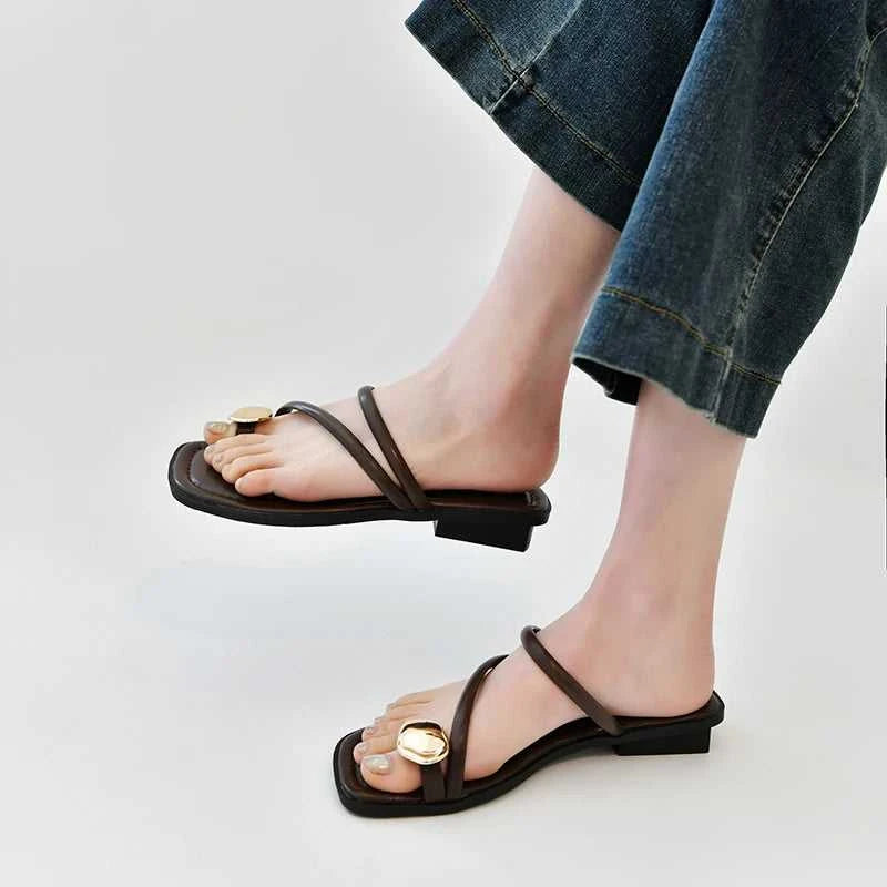 2025 Summer Beach Flip Flop Clip Toe Women Flats Slippers Shoes Outdoor Casual Ladies Low Heel Slides The jack market .AU The jack market .AU Step Up Your Style: Trendy Shoes for Every Occasion! $ 67 14:193;200000124:200000334