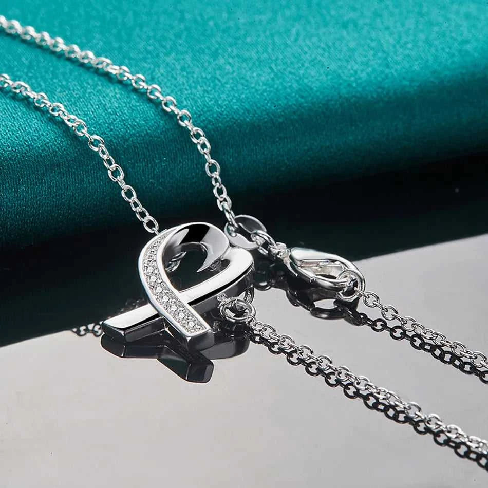 URMYLADY 925 Sterling Silver Heart AAAAA Zircon 18 Inch Pendant Necklace For Women Wedding Engagement Fashion Jewelry Gifts The jack market .AU The jack market .AU Jewellery & Chains $ 56 200000639:200661028