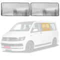 2pcs Auto Window Cover Sunshades Windscreen Set For Vw T5 Transporter Internal Thermal Windscreen Side Exterior Accessories