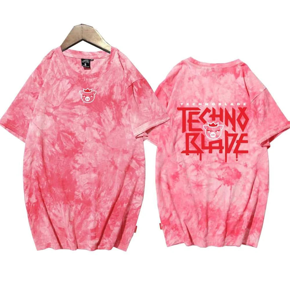 Hot Technoblade Dream Smp Print Tie Dye T Shirt Man Woman T Shirts Short Sleeve Tees Shirts for Men Women The jack market .AU The jack market .AU Men Fashion $ 35 14:1052;5:361385