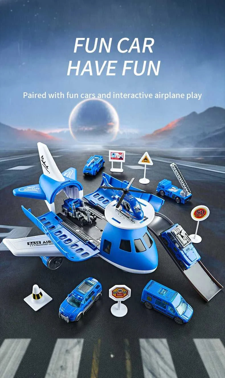 Children's Airplane Car Model Toys Inertial Model Simulation Planes Multifunctional Toys,Random 3 Cars,1 Helicopter,6 Road Signs The jack market .AU The jack market .AU Little Wonders $ 60 14:175