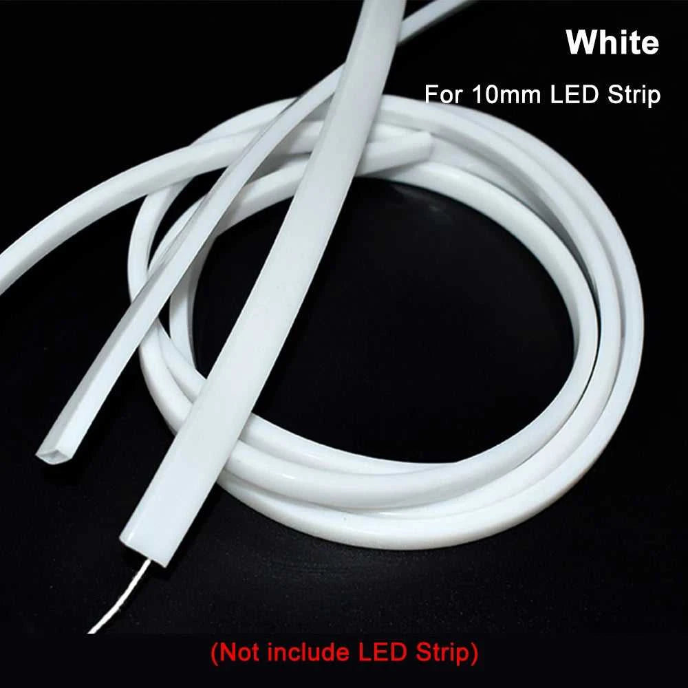 0.5m-10m Transparent/Milky White/Black LED Silicone Tube Waterproof Flexible Protection Cover Fit for 10mm WS2812B WS2811 Strip The jack market .AU The jack market .AU Home $ 47 136:9131245839#White;200000535:2467;380:201451169#0.5m