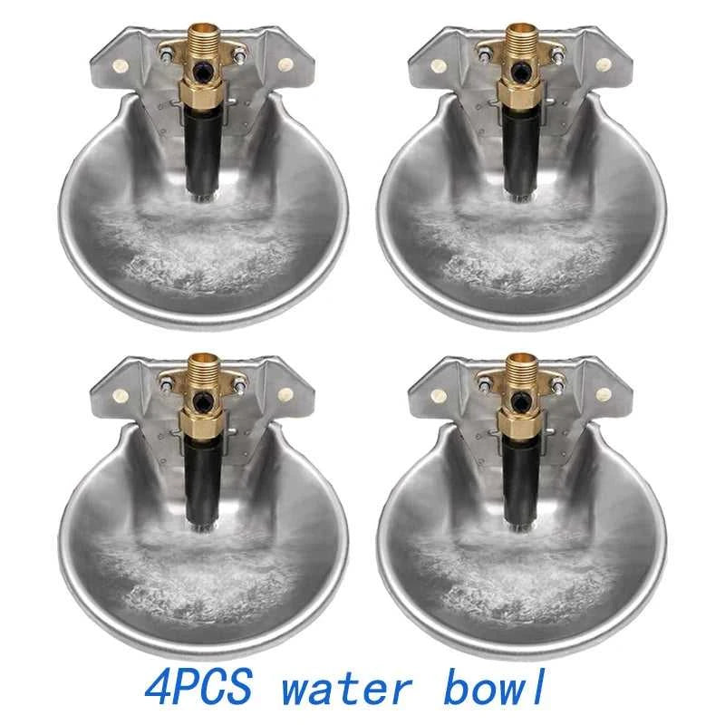 4pcs Livestock Automatic Amniotic Fluid Bowl Sheep Lamb Drinker 1/2" Threaded Copper Valve The jack market .AU The jack market .AU Home $ 97 14:29#4pcs water bowl