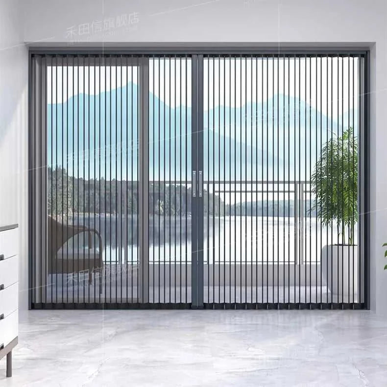 Cats mesh screen door anti scratch aluminum frame Pleated metal Mesh Retractable Folding fly Screen security door The jack market .AU The jack market .AU Home $ 1519 <none>