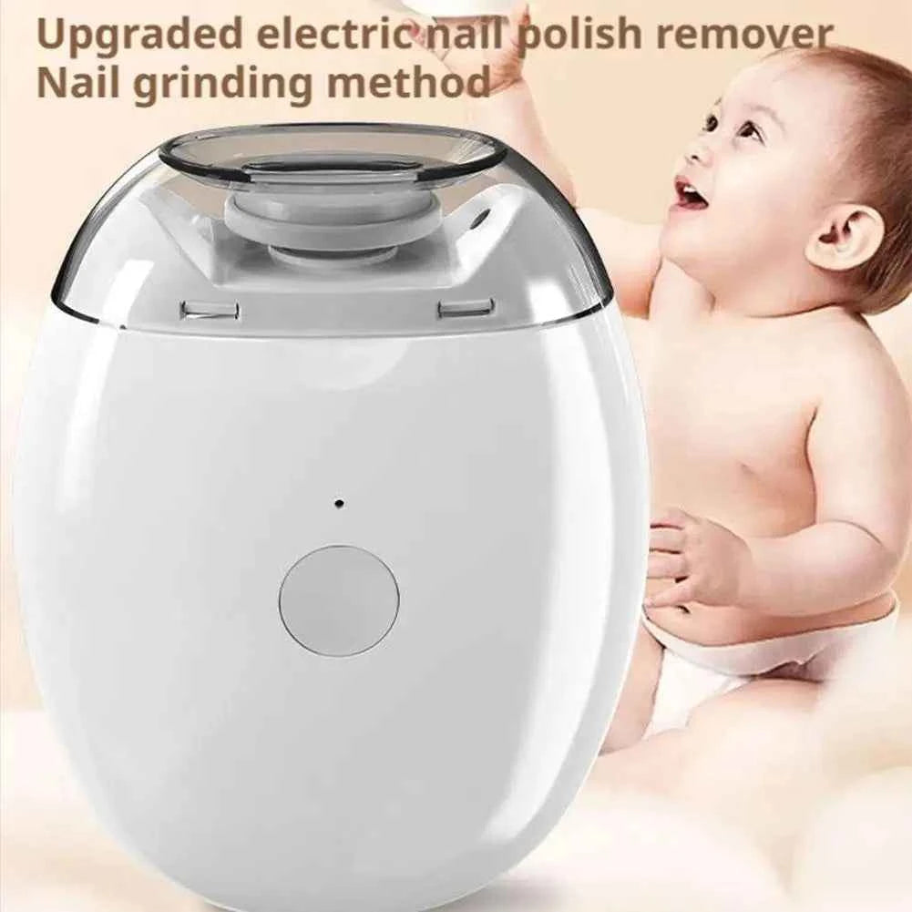 Fully Automatic Electric Nail Clipper Semplice Portatile with LED Light for Baby Elderly Child Manicure Nail Care Trimmer