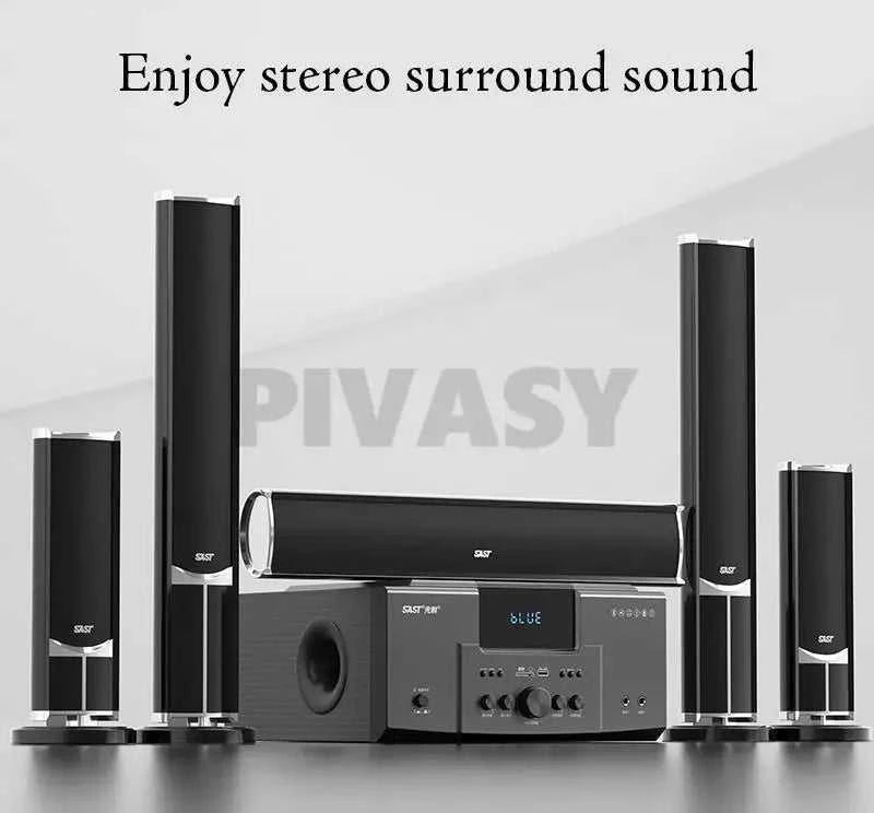160W Home Theater Set 4Ω Bluetooth Speaker 8 Inch Subwoofer 5.1 Sound System Audio Set For Karaoke TV Living Room KTV Studio The jack market .AU The jack market .AU Accessories Electronics $ 1048 14:348#1Set x Mic