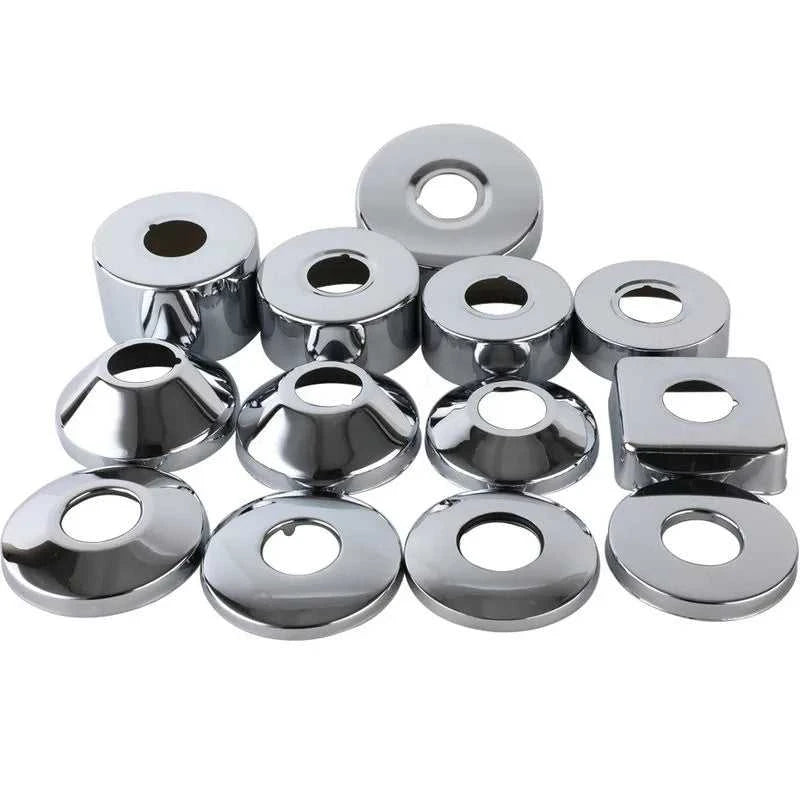 2PCS Stainless Steel Water Pipe Connector G1/2 Faucet Decorative Cover Heighten Panel Shower Kitchen Tap Accessories The jack market .AU The jack market .AU Home $ 60 14:175#C7-2pcs