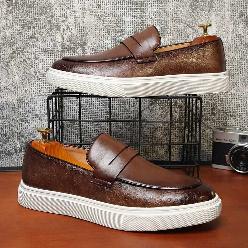Fashion Men's Casual Shoes Embossed Leather Men Classic Retro British Style Tassels Loafers Mens Slip-on Outdoor Driving Flats The jack market .AU The jack market .AU Step Up Your Style: Trendy Shoes for Every Occasion! $ 101 14:193#S11 Black;200000124:200000364#39 (US 6.5);200007763:201336100