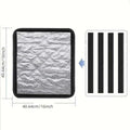 1set Caravan Vent Cover Foldable Insulating Shade Roof Ventilation Heat Reflection 40.64cm for Campers Trailers Camper Motorhome