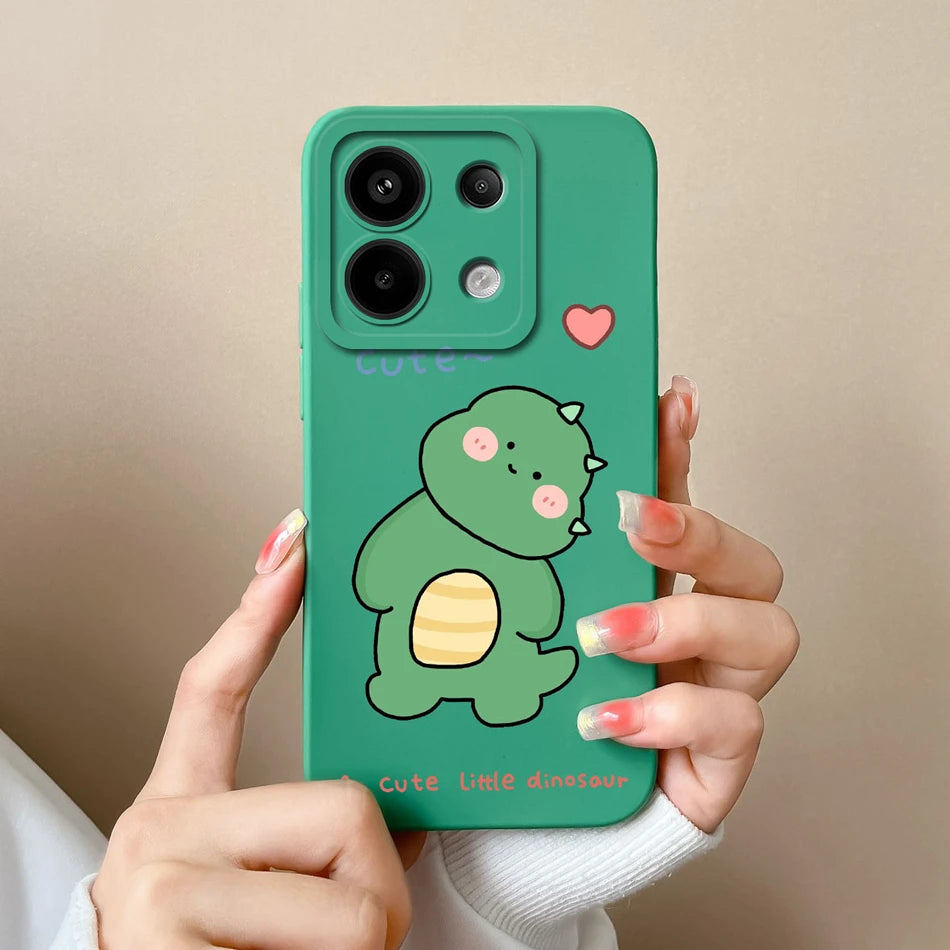 Xiaomi Poco X6 Pro Anime Silicone Case - Full Protection & Shockproof Design for Ultimate Style & Durability