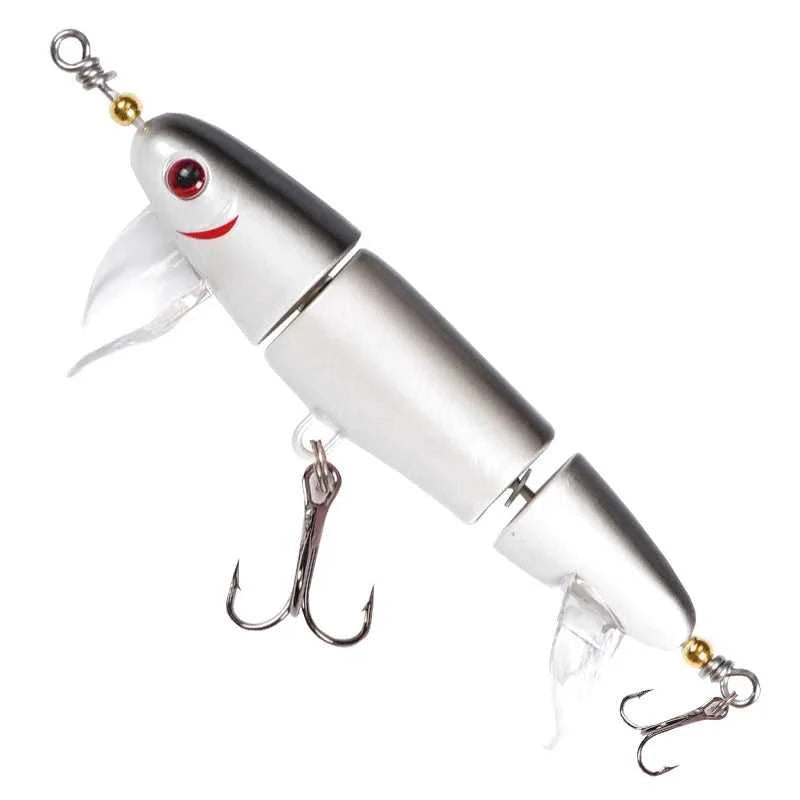 Top Water 3-Section Fishing Lures Sea Bass Crankbaits Minnow Whopper Freshwater Saltwater Floating Lure for Catfish Pike Teaser The jack market .AU The jack market .AU Fishing Gear $ 27 14:200006152#Light Green;5:8022#14g 115mm