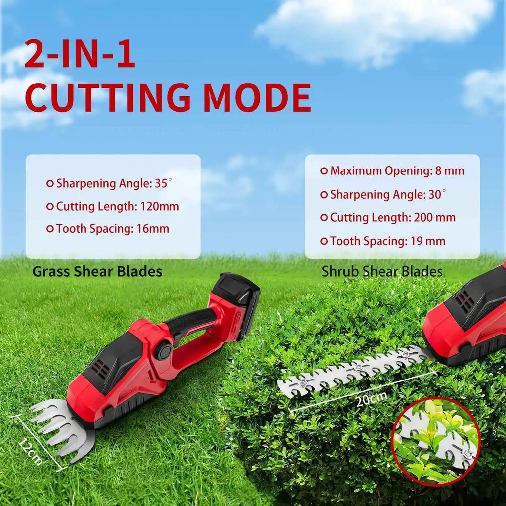 Milwaukee Cordless Hedge Trimmer - Powerful 18V Electric Shears for Effortless Garden Maintenance