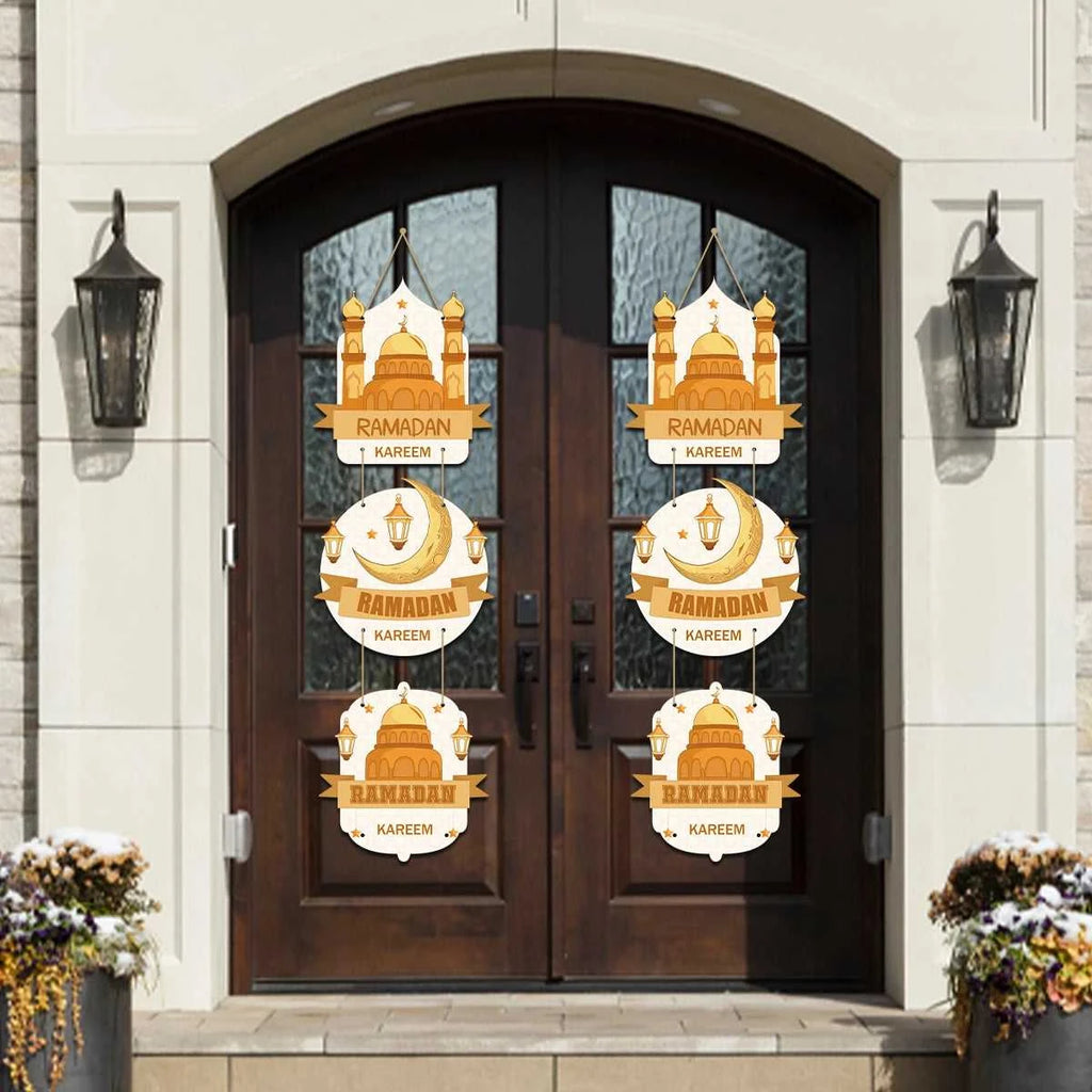 Eid Mubarak Door Hanging Flag Kareem Ramadan Decor for Home 2025 Ramadan Mubarak Islamic Muslim Party Decor Happy Eid Al Adha The jack market .AU The jack market .AU Home $ 20 14:202418806#paper door hanging 3