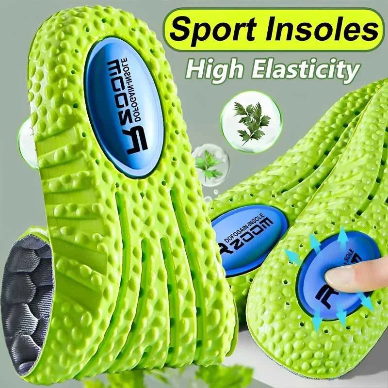 Silicone Memory Sponge Elastic Sports Insoles Orthopedic Insole Shock Absorption Air Cushion Deodorant Soft Shoes Pad Men Women The jack market .AU The jack market .AU Step Up Your Style: Trendy Shoes for Every Occasion! $ 47 14:173#Style 02 Green;200000124:200000283#EU45-46