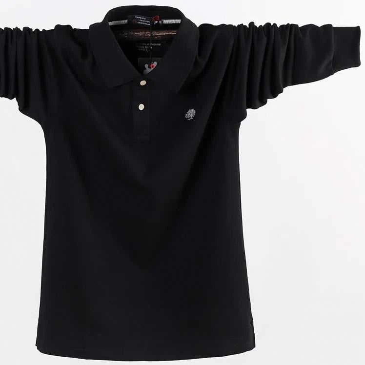 New Autumn Men Polo Shirt Men's Business Work Cotton Male Top Tees Long Sleeve Turn-down Collar Polo Shirts Large Size 6XL The jack market .AU The jack market .AU Men Fashion $ 49 14:691;5:200005259