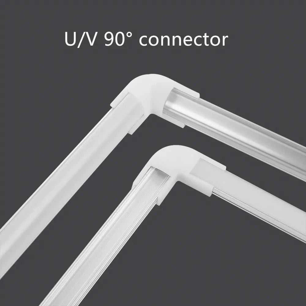 LED aluminum channel 0.5m, for 3528 5630 5050 LED strip U/V shape LED aluminum channel milk white cover/transparent cover The jack market .AU The jack market .AU Home $ 48 136:202135821#U 90 degree corner;14:10#4pcs