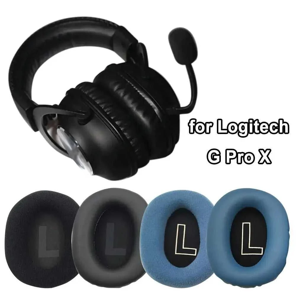 1Pair Soft Foam Pad for Logitech G Pro X Ear Cushion Replacement Protein Leather Ear Pads Earbuds Cover Headset Earmuffs Accesso The jack market .AU The jack market .AU Accessories Electronics $ 52 14:203109806#Black Ice Silk Cloth