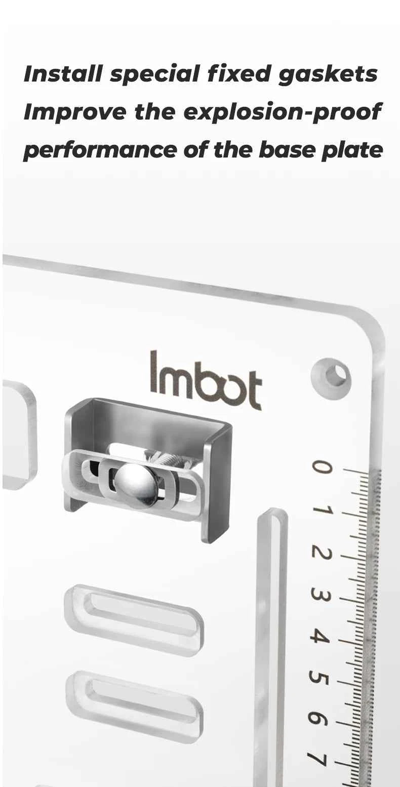 Acrylic Cutting Base Plate - 8mm Thickened & Versatile Tool for Precision Trimming