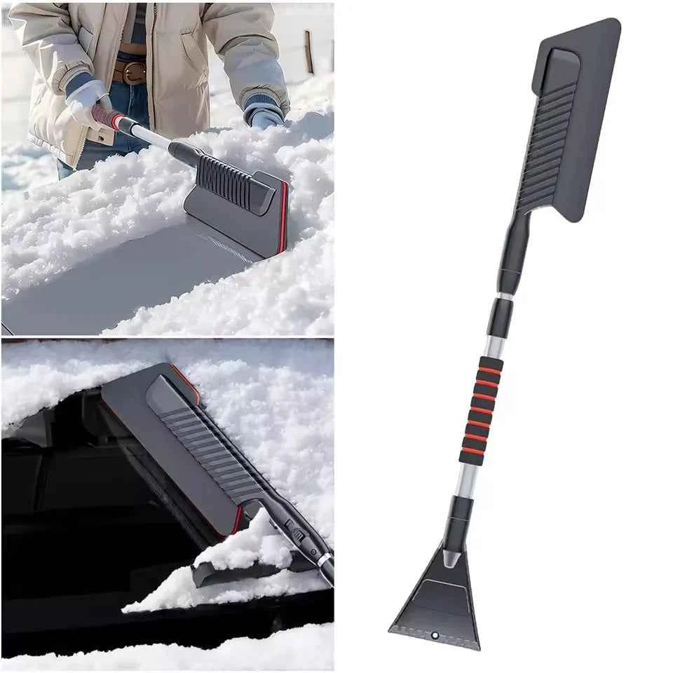 Detachable Car Snow Shovel - Multi-Functional Telescopic Ice Scraper for Winter Snow Removal & Vehicle Cleaning