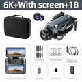 Lenovo V988 Drone 8K Professional HD Dual Camera With Screen RC Brushless Motor Quadcopter Foldable Aerial Photography toy The jack market .AU The jack market .AU $ 143 14:193#Blue-6K-battery-1