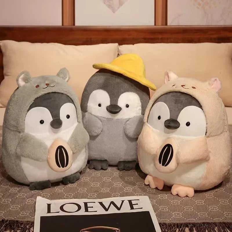Cute Kawaii Plush Toy Penguin Doll Soft Stuffed Home Decoration Pillow Nap Pillow For Children Holiday Gift The jack market .AU The jack market .AU Little Wonders $ 63 14:366#Hat Penguin;152:201336176#35cm
