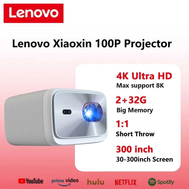 Lenovo 4K Ultra HD Projector Android TV WiFi LED 2K 4K Video Movie Beam Android Projector PK DLP Home Theater Cinema Beamer The jack market .AU The jack market .AU Accessories Electronics $ 325 14:29#Lenovo 100P;200007763:201336100;200009209:201447605