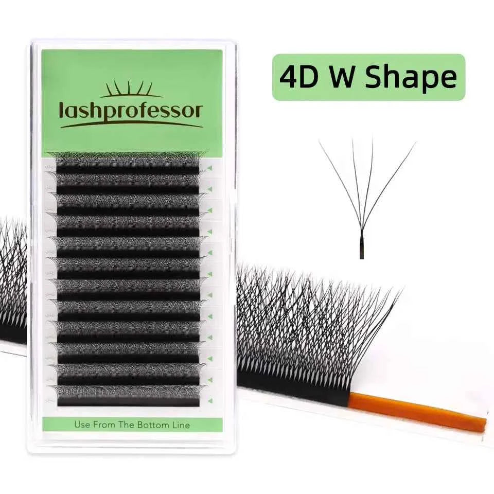 Lashprofessor 3D Spike Lashes - YY Shaped Faux Mink Premade Volume Fans for Luscious, Fairy-Like Eyes