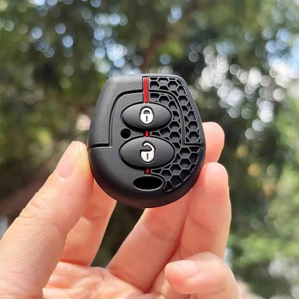 For Seat For Skoda For VW Key Fob Case Silicone For Leon Seat MC1 Cordoba Ibiza Altea Toledo Sharan Octavia Mk1 Fox Keychain