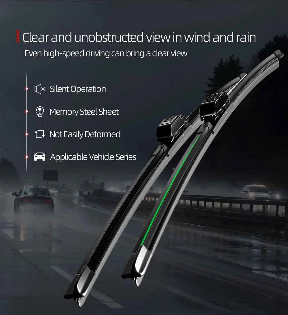 For Skoda Octavia MK1 MK2 MK3 MK4 1996-2023 Front Windshield Wiper Blades 2pcs Windscreen Window Accessories 2004 2013 2017 2019