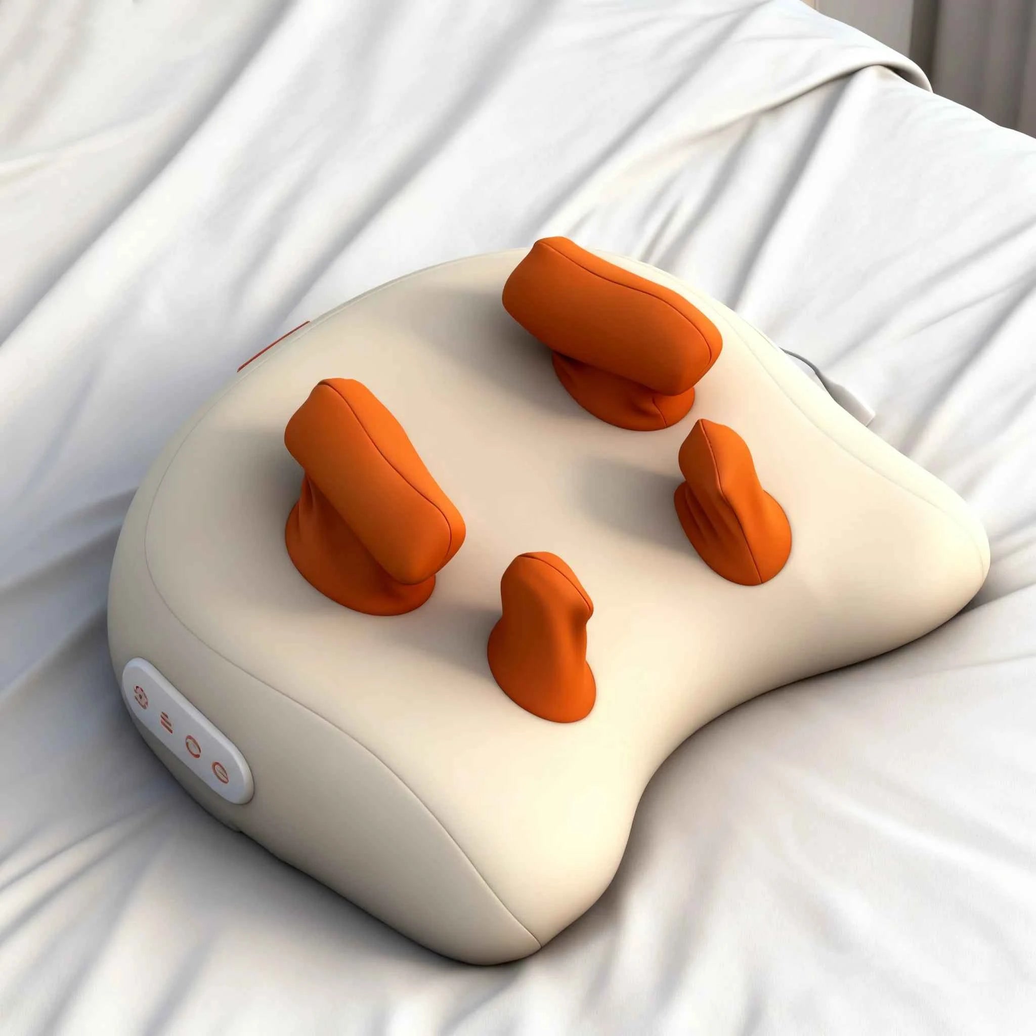 SPA Portable Wireless Neck & Shoulder Massager – Super Strong, Warm & Cozy Pillow for Ultimate Relaxation