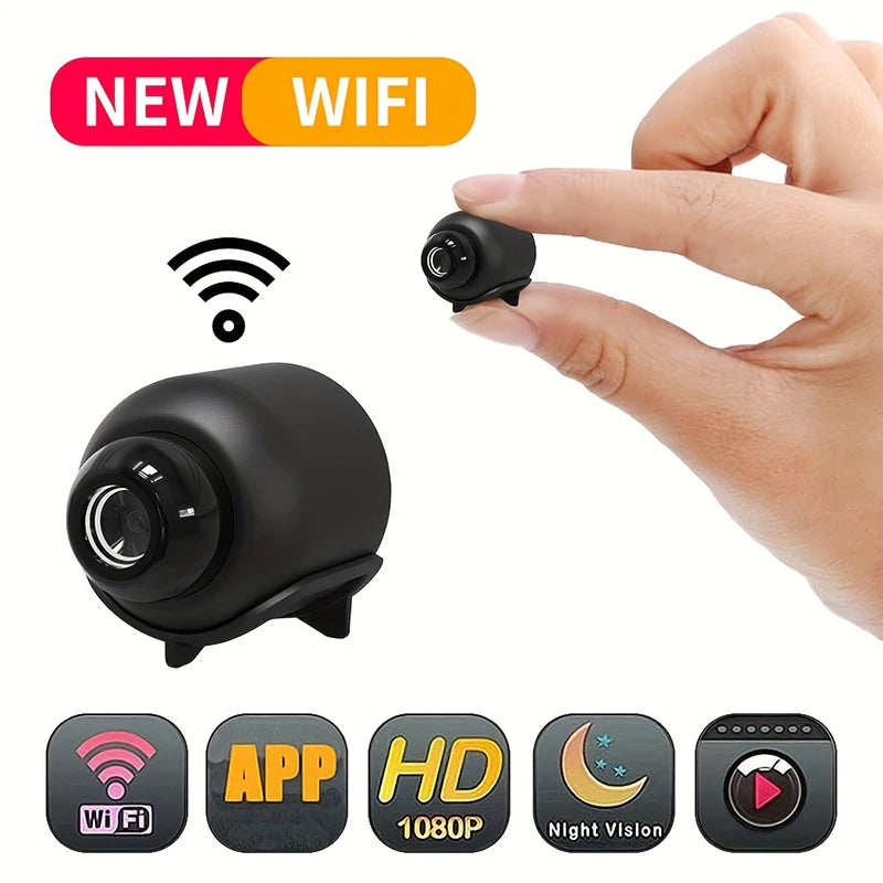 New X5 Mini Camera 1080P Clear Night Vision Lightweight Portable Premium Cams Motion Detection Wireless WiFi Surveillance Camera - Jack market 1988Jack Market 1988