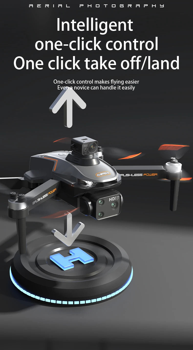 2024 NewS155 Drone With 8K Camera A22 360° Laser Obstacle Avoidance 5G Digital Image Transmission PTZ Anti-Shake EIS Camera FPV