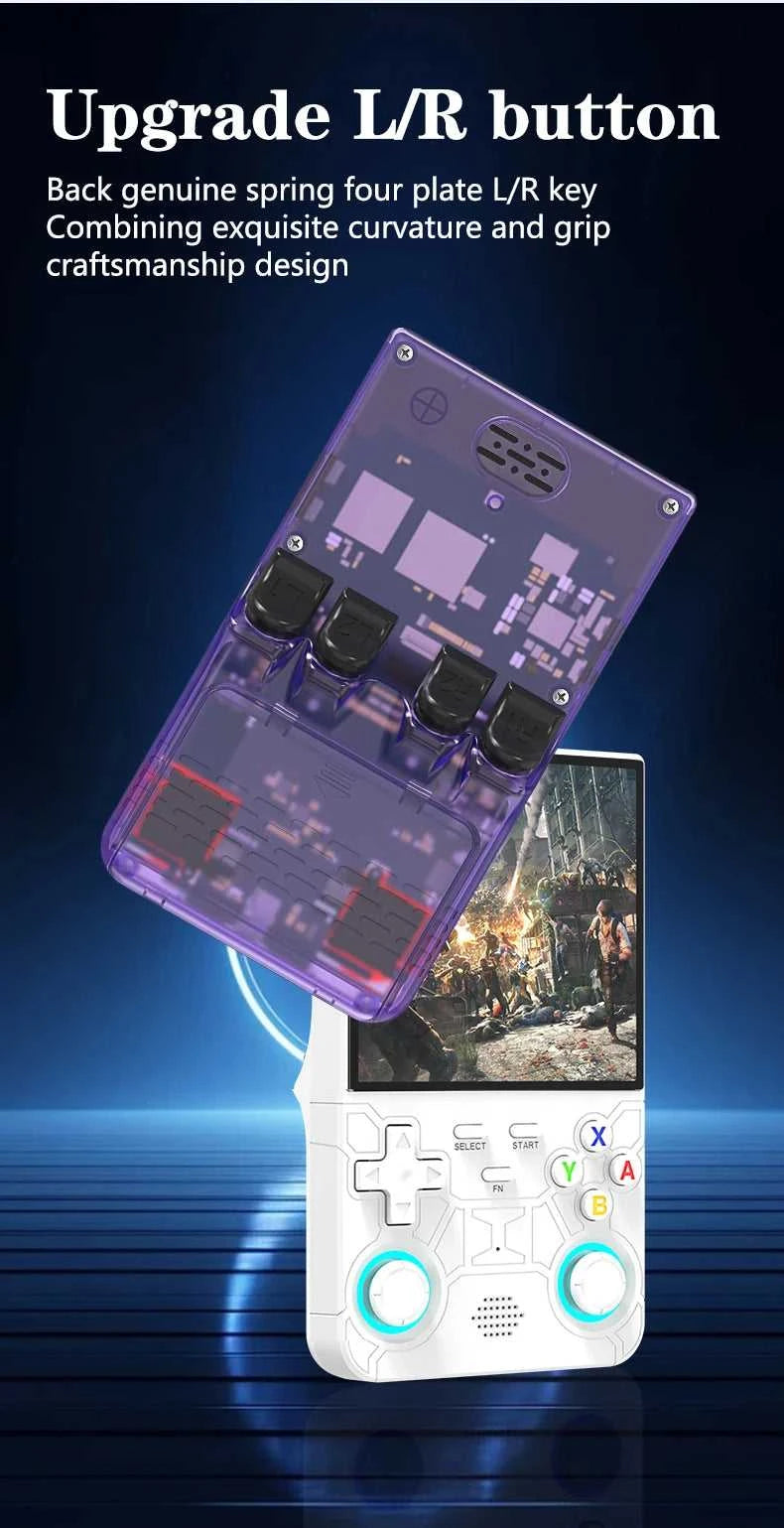 R36 Ultra handheld game console with built-in 2w+games and RGB lighting effects, 4-inch large screen, supports two game consoles The jack market .AU The jack market .AU Accessories Electronics $ 106 14:202135821#R36 Ultra P64G