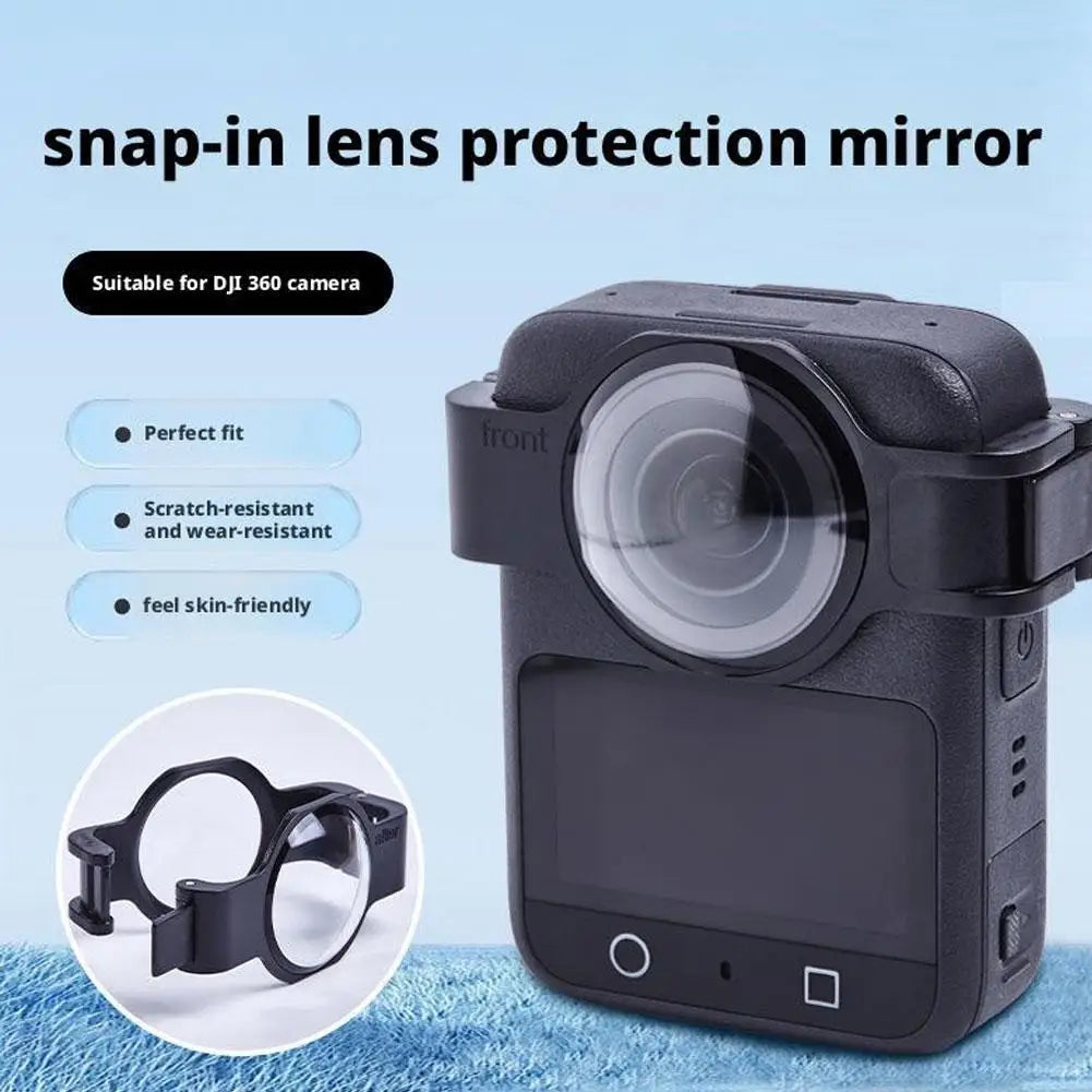 for DJI OSMO360 lens protection mirror Plastic/Glass anti-scratch optical glass camera protection mirror