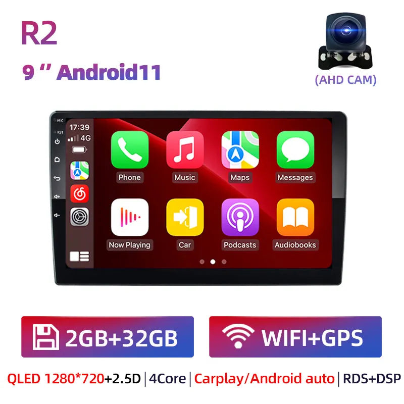 Ruancheng 2 Din Android 7 9 10 Inch Car Multimedia Video Player Universal Stereo Radio GPS for Volkswagen Nissan Hyundai Toyota