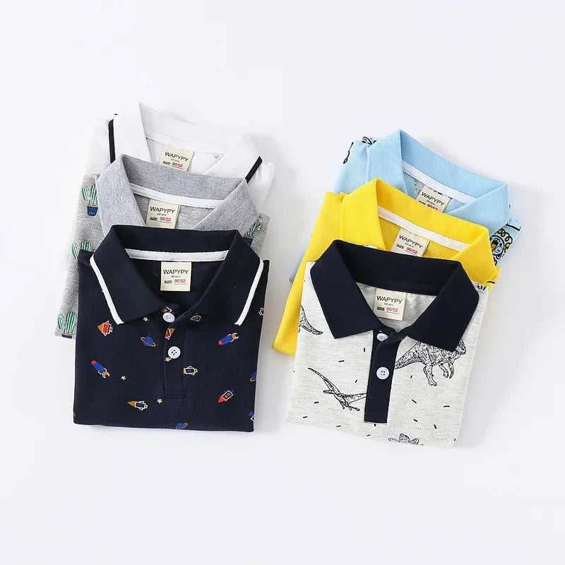 Baby Boy Toddler Polo Shirts for Children's Clothing Boys Clothes Cute Korean Polos Striped White Blue Summer Tops Kids T Shirt The jack market .AU The jack market .AU Mum & Kids: Essential Products for Every Family $ 28 14:200004889#TSD14;200000463:200661897#6-7 Years - Size 130